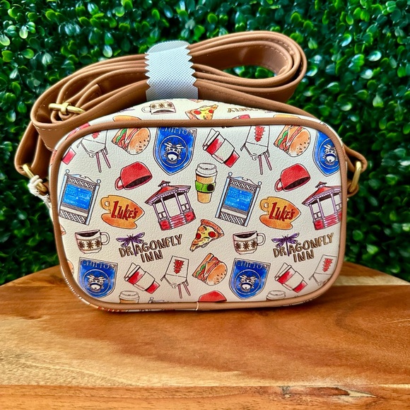 Loungefly Gilmore Girls Icons Camera Crossbody Bag - Picture 1 of 5